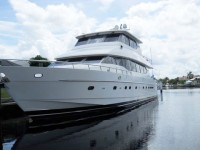 The Tarpon Cove canal system has good water depth for large yachts.